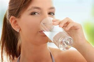 drink water for a lazy diet