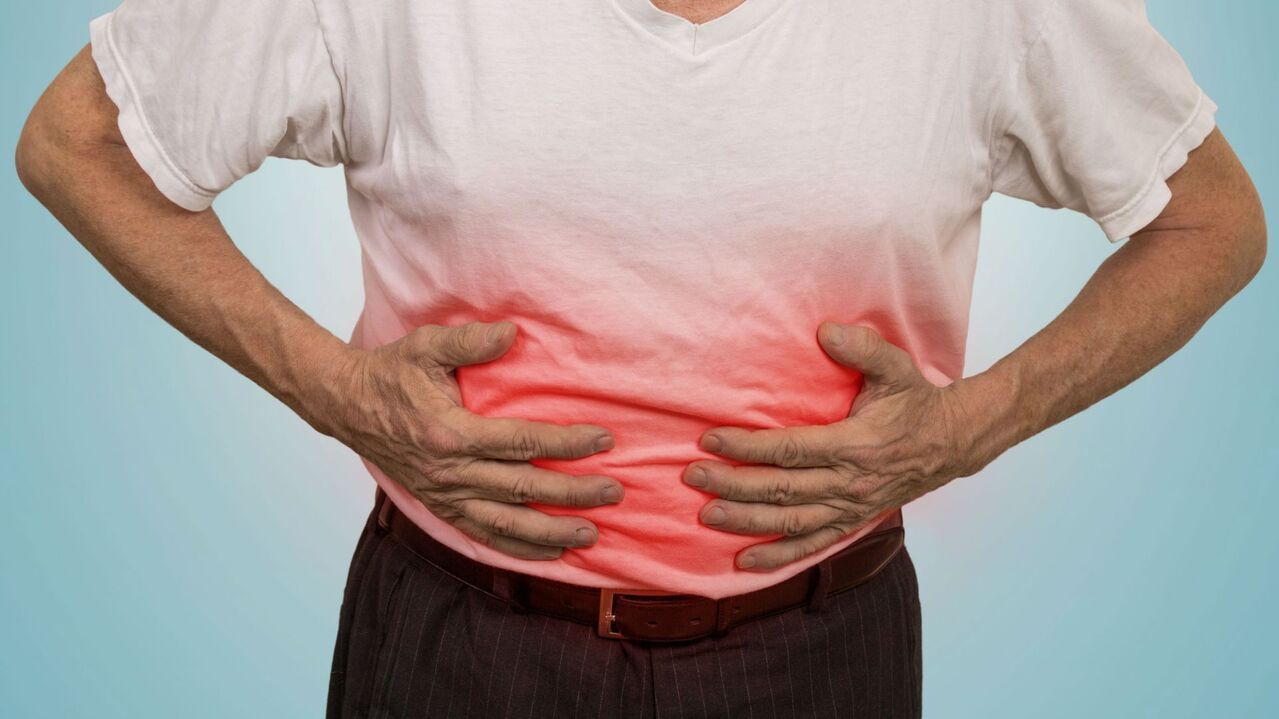stomach pain with pancreatitis