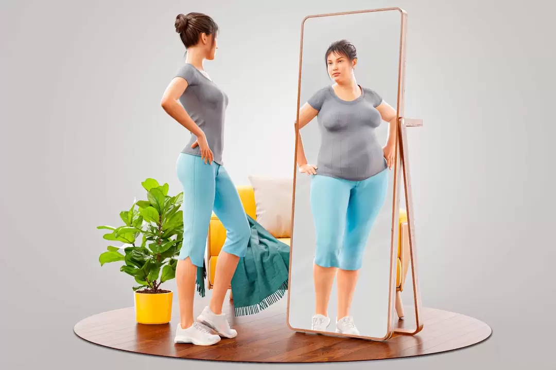 By imagining yourself as having a slim body, you can be motivated to lose weight. 