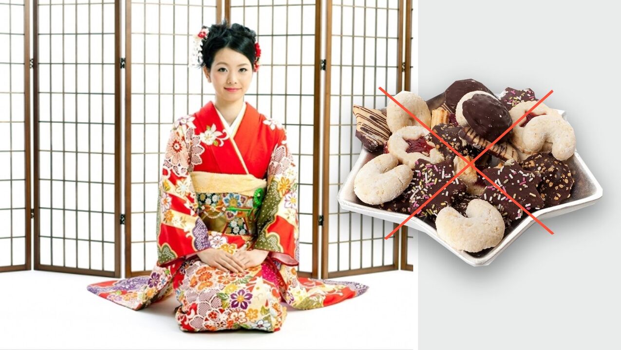 Forbidden candy on a Japanese diet