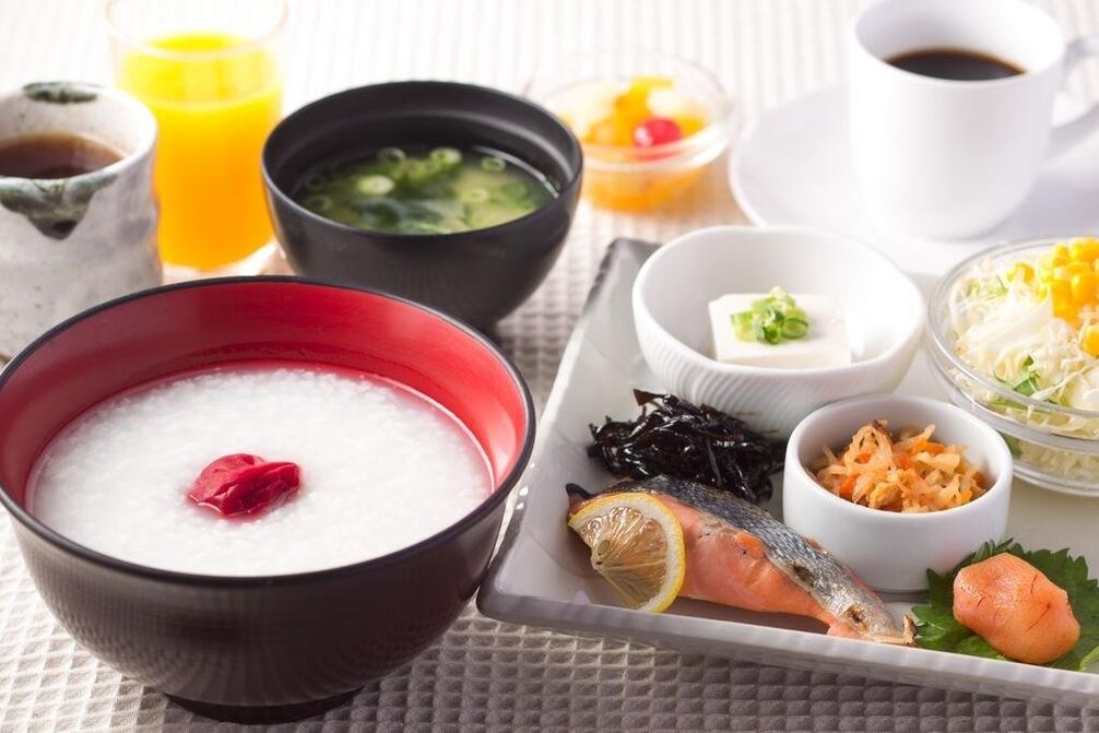 Japanese diet dish for 14 days