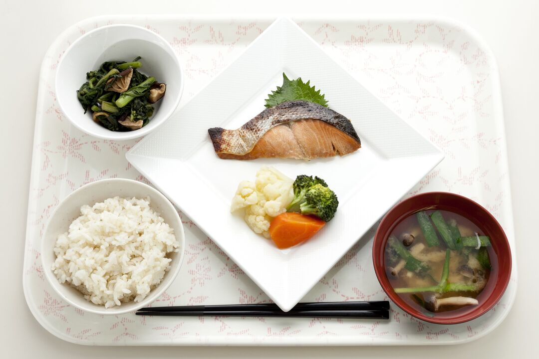 Japanese diet dish for 7 days